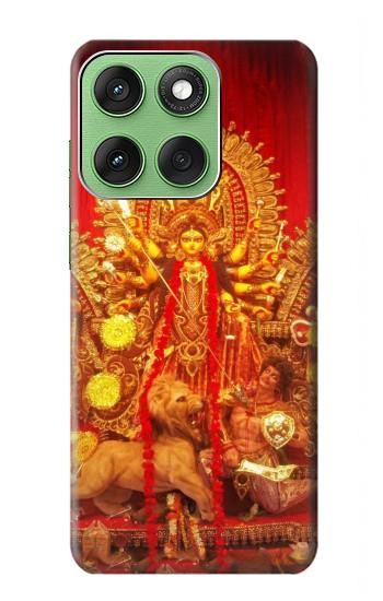 S1030 Dieu hindou Durga Puja Etui Coque Housse pour Motorola Edge 60