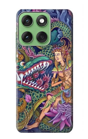 S1240 Peinture Bali Etui Coque Housse pour Motorola Edge 60