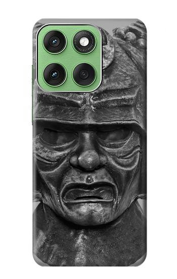 S1827 Japon Samurai Casque Etui Coque Housse pour Motorola Edge 60