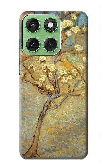 S1978 Van Gogh Lettre poire Etui Coque Housse pour Motorola Edge 60