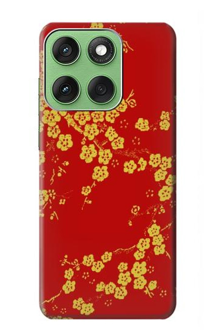 S2050 fleur de Cerisiers chinois imprimé graphique Etui Coque Housse pour Motorola Edge 60