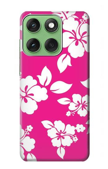 S2246 Motif rose Hawai Hibiscus Etui Coque Housse pour Motorola Edge 60