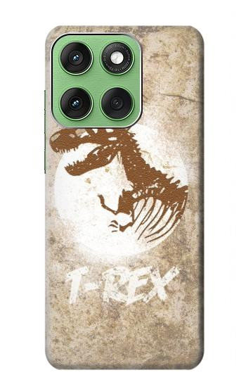 S2372 T-Rex Jurassic Fossile Etui Coque Housse pour Motorola Edge 60