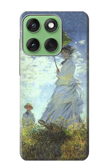 S2415 Claude Monet Femme avec un parasol Etui Coque Housse pour Motorola Edge 60