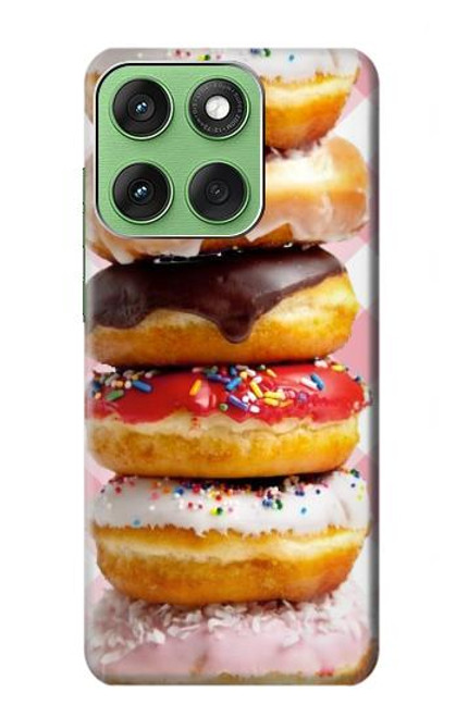S2431 Fantaisie douce Donuts Etui Coque Housse pour Motorola Edge 60
