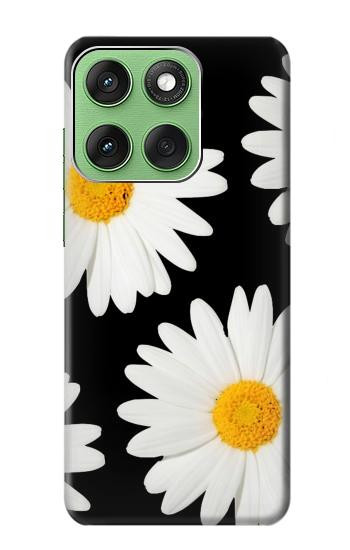 S2477 une marguerite Etui Coque Housse pour Motorola Edge 60