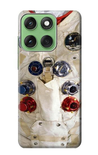 S2639 Neil Armstrong blanc astronaute Costume espace Etui Coque Housse pour Motorola Edge 60