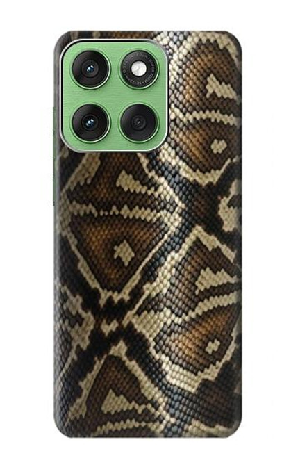 S2712 Anaconda Amazon Serpent Motif imprimé Peau Etui Coque Housse pour Motorola Edge 60