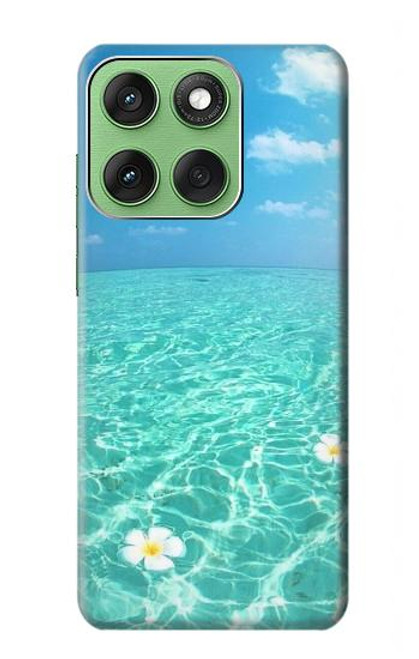 S3720 Summer Ocean Beach Etui Coque Housse pour Motorola Edge 60