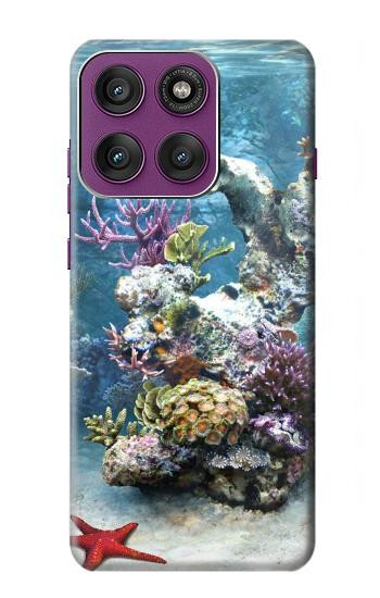 S0227 L'aquarium Etui Coque Housse pour Motorola Edge 60 Pro