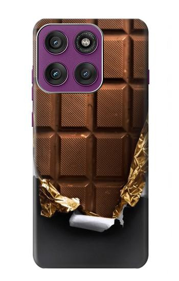S0270 chocolat Etui Coque Housse pour Motorola Edge 60 Pro