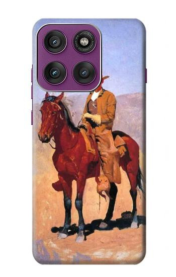 S0772 Cowboy occidental Etui Coque Housse pour Motorola Edge 60 Pro