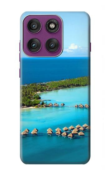 S0844 Bora Bora Etui Coque Housse pour Motorola Edge 60 Pro