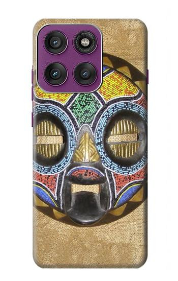 S0965 Masque africain Baluba Etui Coque Housse pour Motorola Edge 60 Pro
