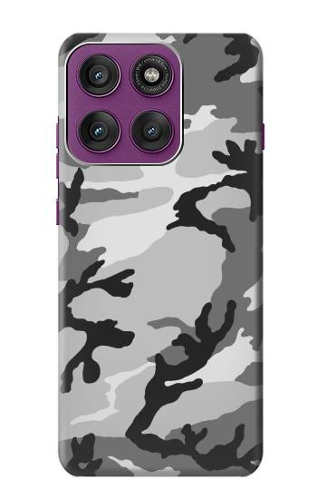 S1721 Neige Camouflage Imprimé graphique Etui Coque Housse pour Motorola Edge 60 Pro