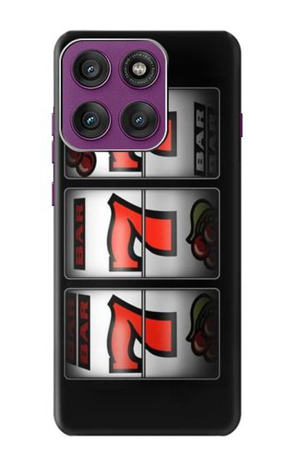S2406 Machine à sous de Lucky 777 Etui Coque Housse pour Motorola Edge 60 Pro