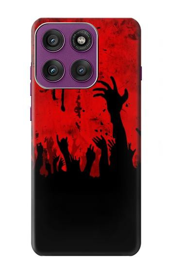 S2458 Zombie main Etui Coque Housse pour Motorola Edge 60 Pro