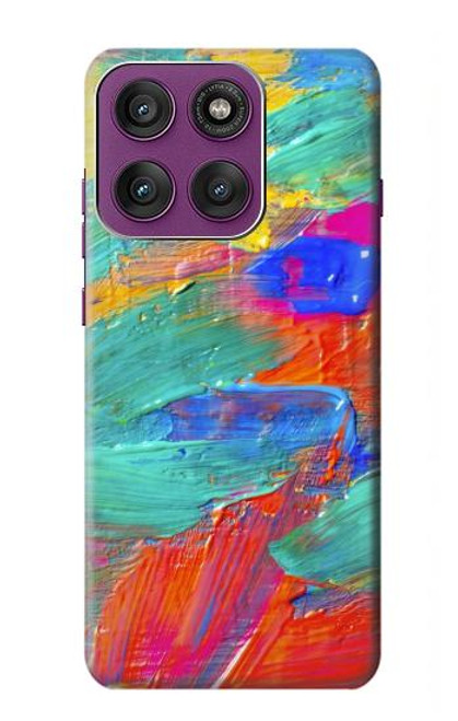 S2942 Peinture Coup de pinceau Etui Coque Housse pour Motorola Edge 60 Pro