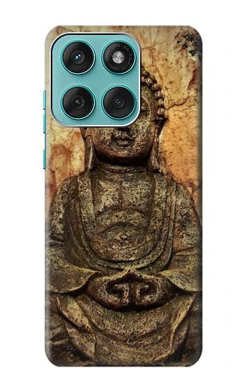 S0344 Bouddha Rocher Etui Coque Housse pour Motorola Edge 60 Fusion