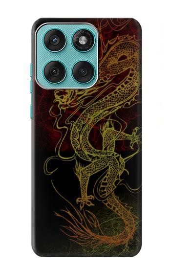 S0354 Dragon chinois Etui Coque Housse pour Motorola Edge 60 Fusion