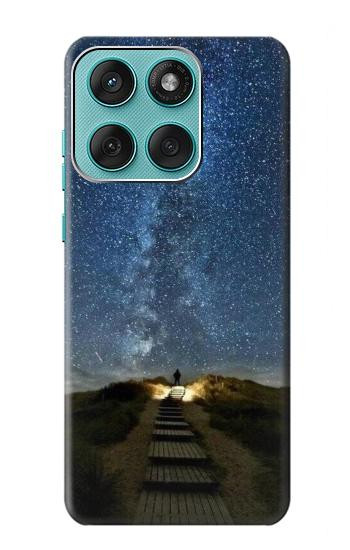 S0734 Stairway to Heaven Islande Etui Coque Housse pour Motorola Edge 60 Fusion