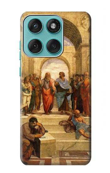 S1086 Ecole d'Athènes de Raphaël Etui Coque Housse pour Motorola Edge 60 Fusion