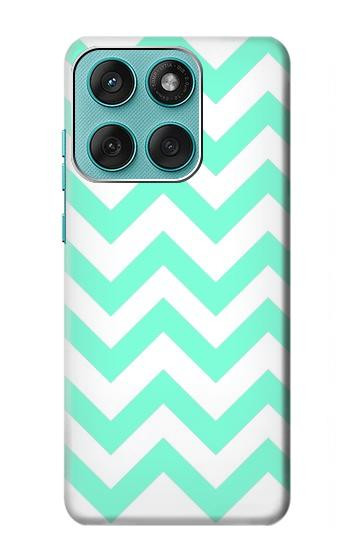 S1723 Monnaie Chevron Zigzag Etui Coque Housse pour Motorola Edge 60 Fusion