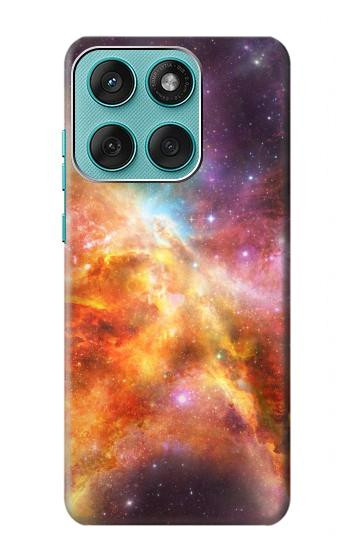 S1963 Nébuleuse Arc en ciel espace Etui Coque Housse pour Motorola Edge 60 Fusion