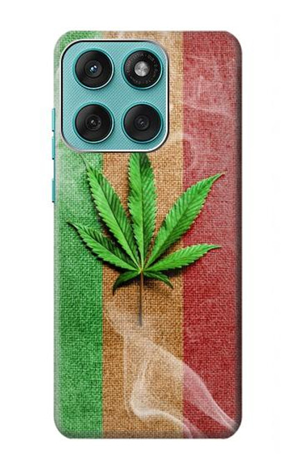 S2109 Drapeau Rasta Etui Coque Housse pour Motorola Edge 60 Fusion