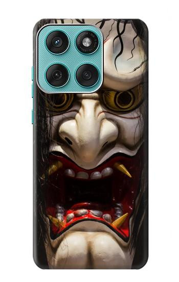 S2112 Hannya Démon Masque Etui Coque Housse pour Motorola Edge 60 Fusion