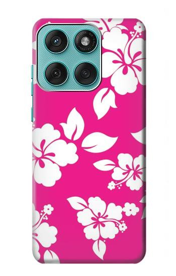 S2246 Motif rose Hawai Hibiscus Etui Coque Housse pour Motorola Edge 60 Fusion
