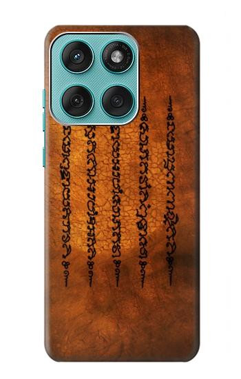 S2251 Le succès cinq lignes et bonne chance Tatouage Etui Coque Housse pour Motorola Edge 60 Fusion