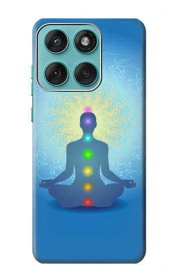 S2295 Bhuddha Aura Chakra Équilibrage guérison Etui Coque Housse pour Motorola Edge 60 Fusion