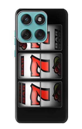 S2406 Machine à sous de Lucky 777 Etui Coque Housse pour Motorola Edge 60 Fusion