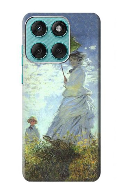 S2415 Claude Monet Femme avec un parasol Etui Coque Housse pour Motorola Edge 60 Fusion