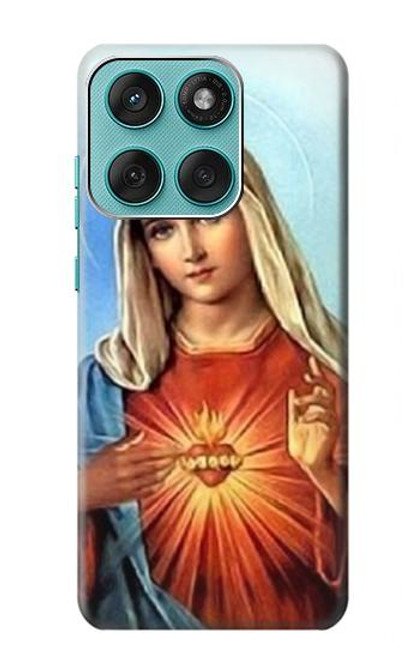 S2420 La Vierge Marie Santa Maria Etui Coque Housse pour Motorola Edge 60 Fusion