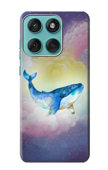 S3802 Rêve Baleine Pastel Fantaisie Etui Coque Housse pour Motorola Edge 60 Fusion