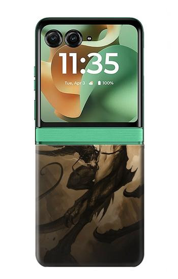 S0388 Dragon Etui Coque Housse pour Motorola Razr 70+,60+, Razr+ (2026, 2025, 2024)