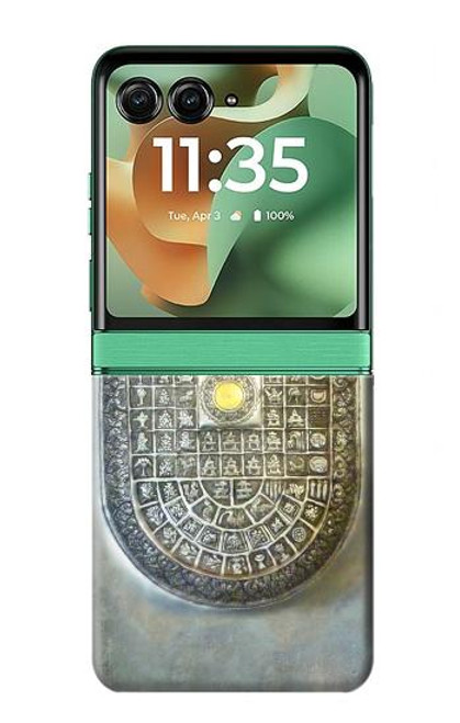 S1484 Bouddha empreinte Etui Coque Housse pour Motorola Razr 60, Razr 2025