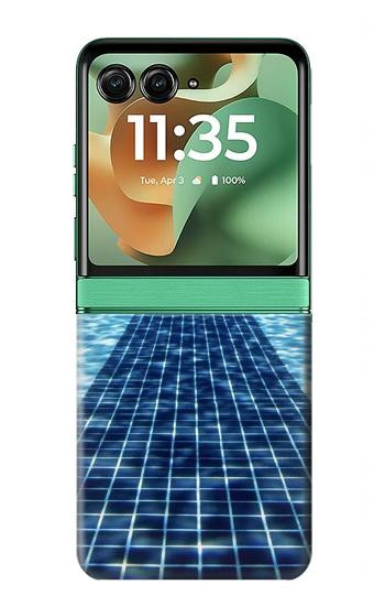 S2429 Piscine Etui Coque Housse pour Motorola Razr 70+,60+, Razr+ (2026, 2025, 2024)