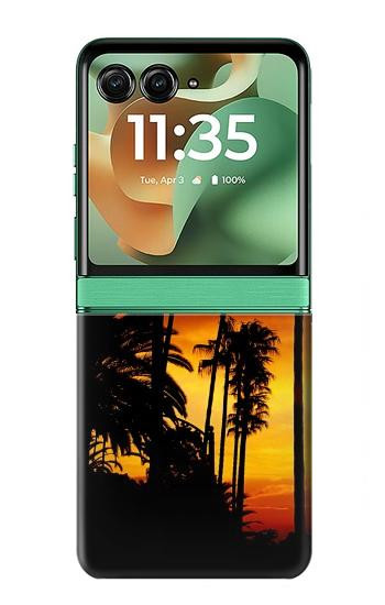 S2563 Californie lever du soleil Etui Coque Housse pour Motorola Razr 70+,60+, Razr+ (2026, 2025, 2024)