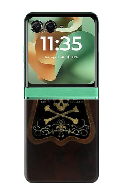 S2649 Poison sans filtre Bouteille en verre Millésime Etui Coque Housse pour Motorola Razr 60, Razr 2025