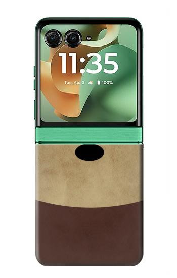 S2825 Mignon raton laveur animé Dessin Etui Coque Housse pour Motorola Razr 70+,60+, Razr+ (2026, 2025, 2024)