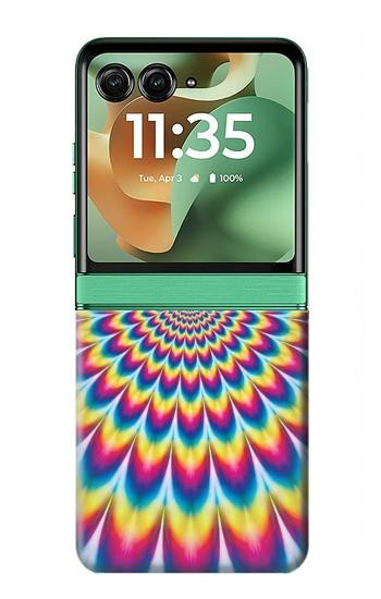 S3162 psychédélique coloré Etui Coque Housse pour Motorola Razr 70+,60+, Razr+ (2026, 2025, 2024)