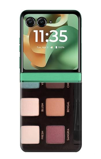 S3183 Palette Lip Etui Coque Housse pour Motorola Razr 70+,60+, Razr+ (2026, 2025, 2024)