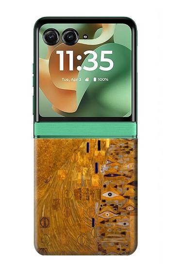 S3332 Gustav Klimt Adele Bloch Bauer Etui Coque Housse pour Motorola Razr 70+,60+, Razr+ (2026, 2025, 2024)
