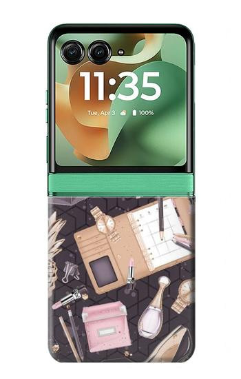 S3448 Mode Etui Coque Housse pour Motorola Razr 70+,60+, Razr+ (2026, 2025, 2024)
