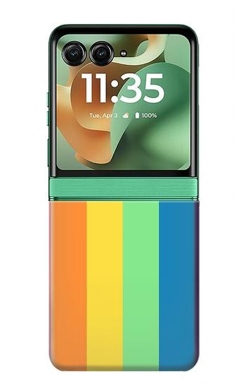 S3699 Fierté LGBT Etui Coque Housse pour Motorola Razr 70+,60+, Razr+ (2026, 2025, 2024)