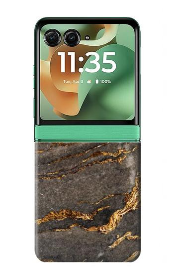 S3886 Rocher de marbre gris Etui Coque Housse pour Motorola Razr 70+,60+, Razr+ (2026, 2025, 2024)