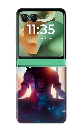 S3998 Nébuleuse du Seigneur Shiva Etui Coque Housse pour Motorola Razr 70+,60+, Razr+ (2026, 2025, 2024)